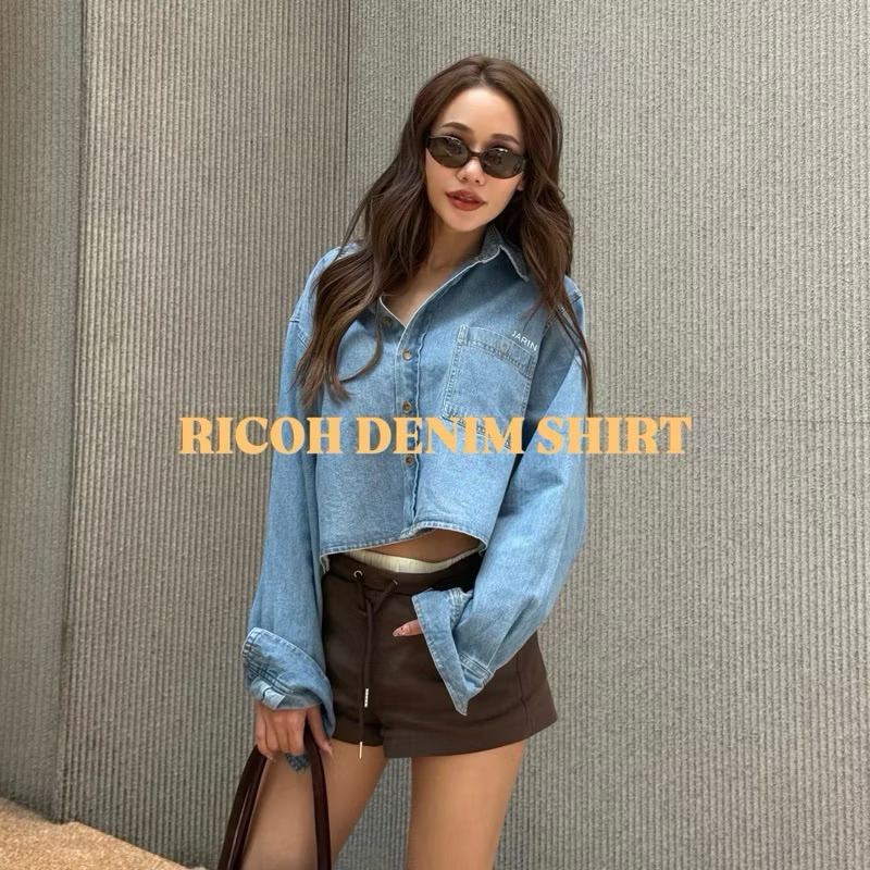 Jarin__official : RICOH DENIM SHIRT