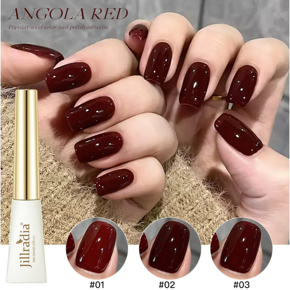สีเจลโทนสีแดง Jillradia สีเจลโทนแดง รุ่น ANGOLA RED
