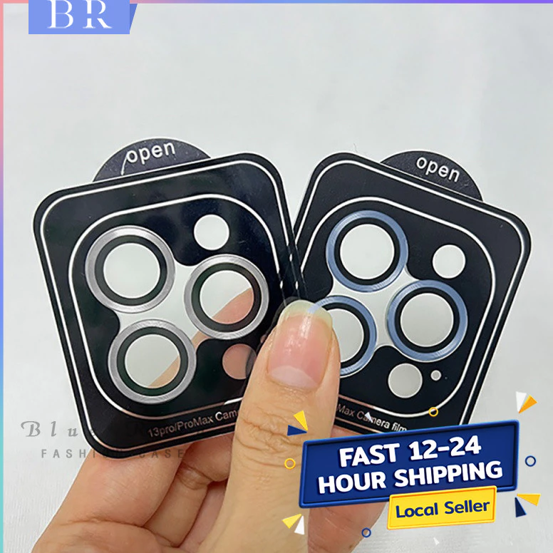 ด้วยเครื่องมือเสริม ฟิล์มกล้องสำหรับ iphone 17 16 15 Pro Max 14 13 12 Pro Max ไอโฟน11 16 ฟิล์มหลัง กระจกกล้อง เลนส์กล้อง