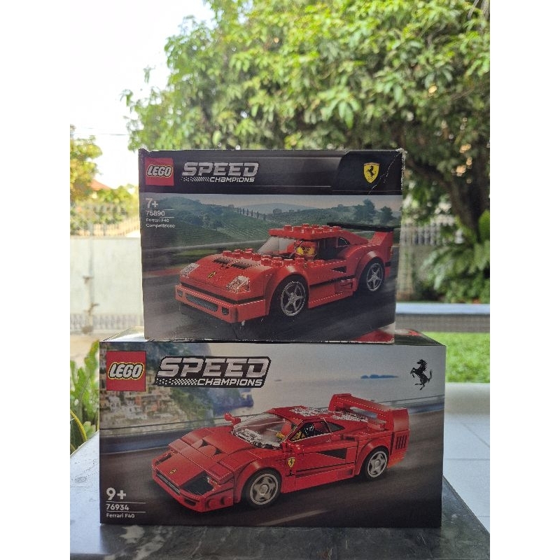 Lego 75890 + 76934 Ferrari F40