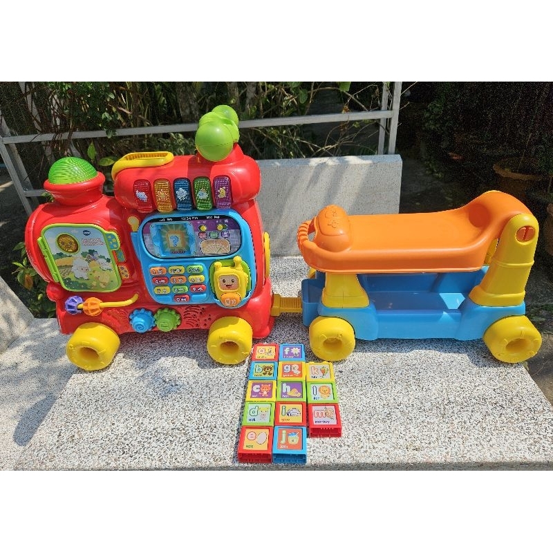 รถไฟขาไถ-VTech Sit-to-Stand Ultimate Alphabet Train
