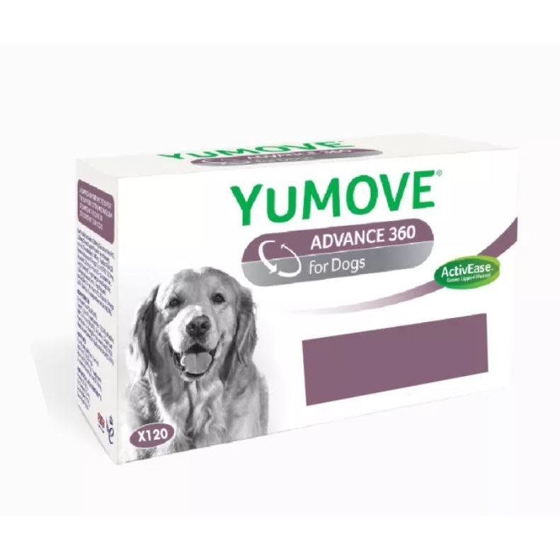 Yumove advance 360 Dog (สูตรใหม่) หมดอายุ 03/2026 อาหารเสริมบำรุงข้อ กระดูก ทำจากธรรมชาติ