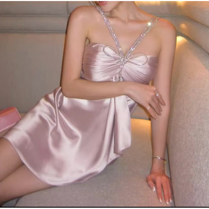 เดรส(พร้อมส่ง)Punchitaรุ่นPalaisminidress