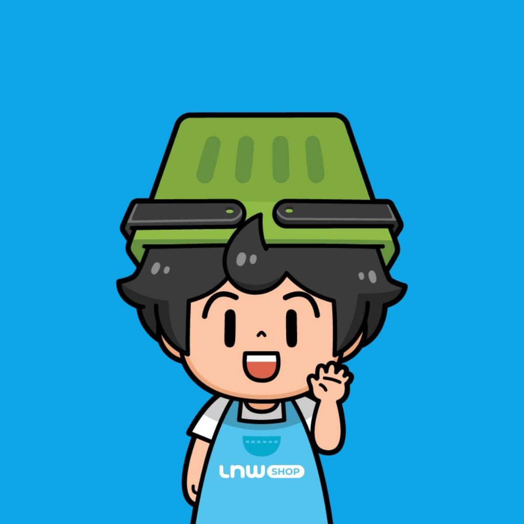 สีเขียว พรีเมี่ยม กล่องอเนกประสงค์ตะกร้า LnwShop