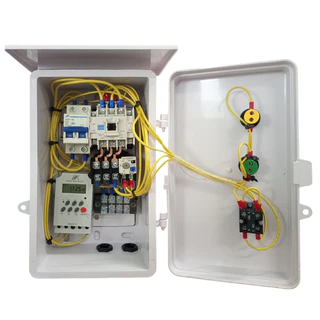 0.5 HP/ 1HP/ 1.5HP/ 2HP/ 3HP/ 5HP ตู้คอลโทรล ตู้ควบคุมมอเตอร์,ปั๊มนำ้ 220V +TIMER ตั้งโปรแกรมเปิด-ปิดอัตโนมัติ