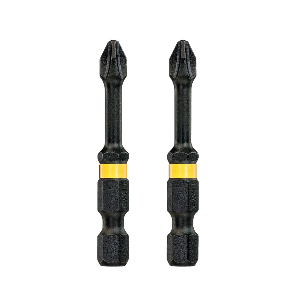 DEWALT ดอกไขควง PH2 FLEXTORQ ขนาด 57 มม 2 ชิ้น รุ่น DT70532T-QZ