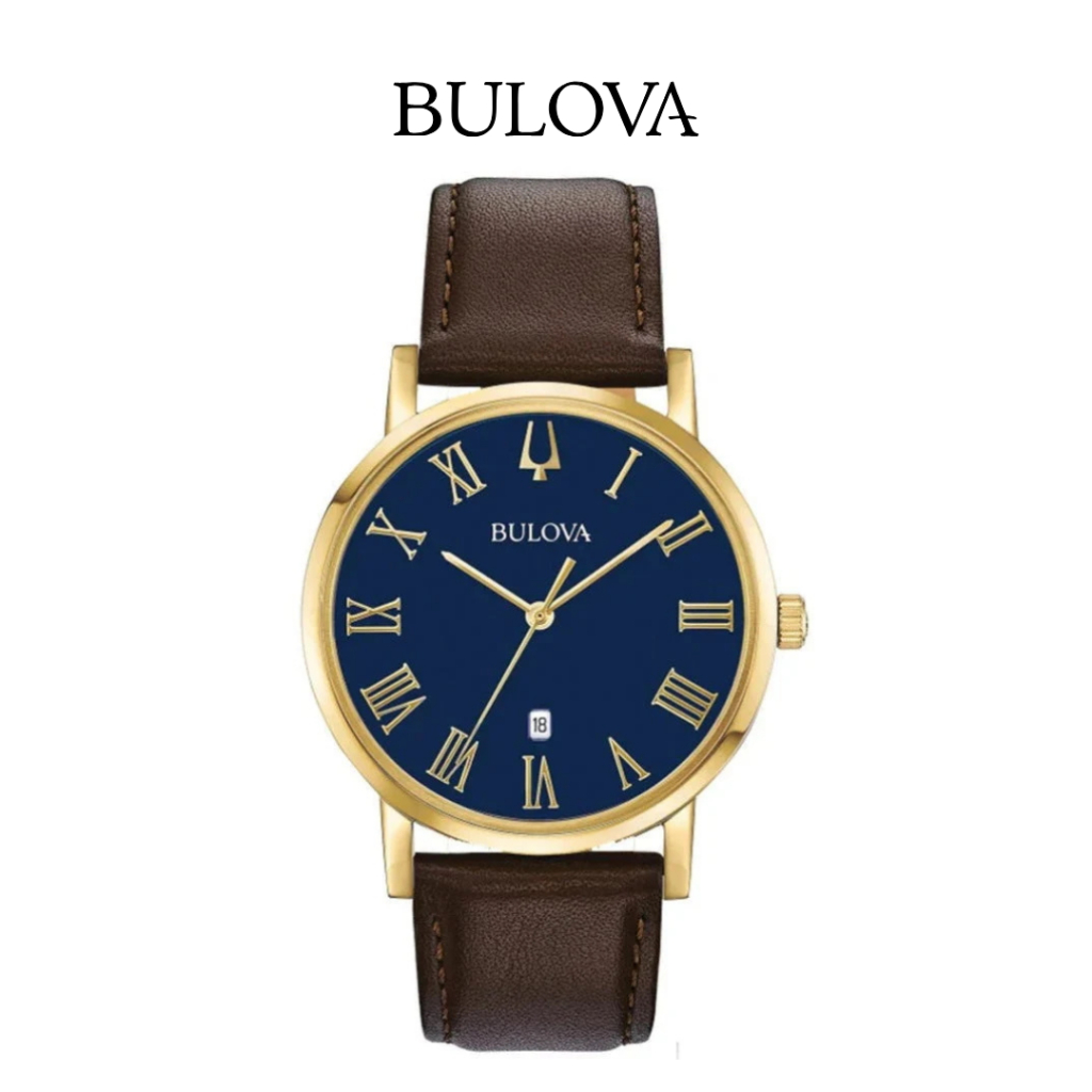 BULOVA 97B177 Men's Classic Watch Quartz ( นาฬิกาผู้ชายระบบถ่าน )