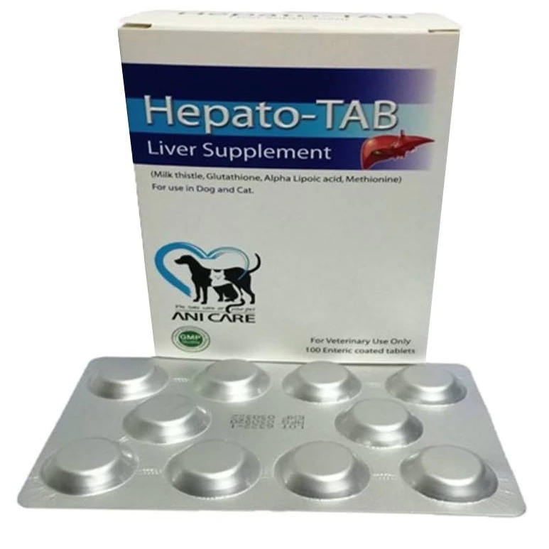 Hepato Tab วิตามินบำรุงตับสำหรับสุนัขและแมว