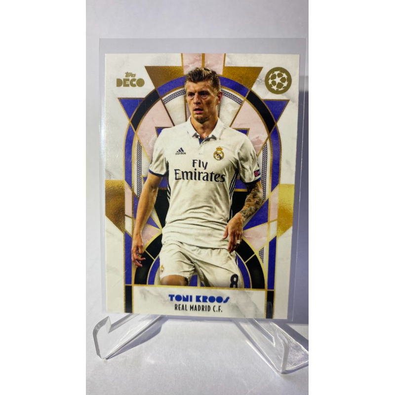 การ์ดนักฟุตบอล TOPPS DECO LEGENDS 2024, Ronaldo R9, Didier Drogba, Toni Kroos