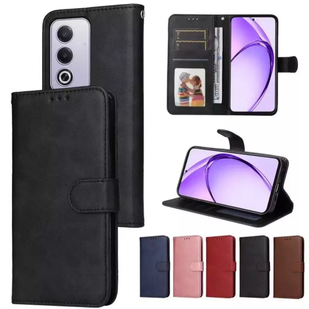 เคสฝาพับหนัง Xunte ล็อค สำหรับ OPPO A6t A6 A6X A6Pro A5 A5X A3 A3X A3Pro A5Pro แบบแม่เหล็ก พร้อมช่องใส่บัตร
