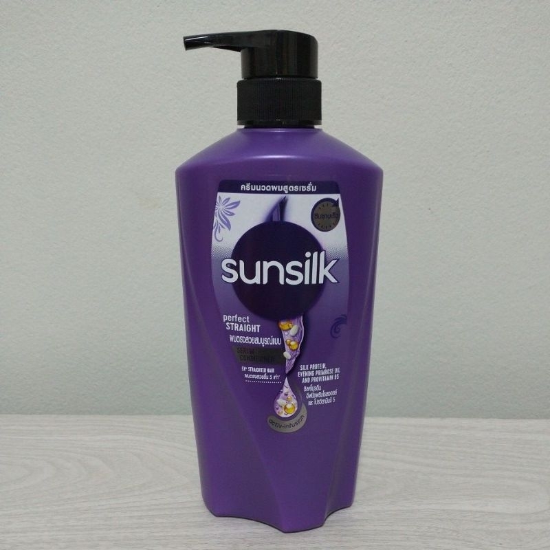Sunsilk ซันซิล ครีมนวดผม สูตรผสมเซรั่ม เพอร์เฟค สเตรท ปริมาณ560มล.