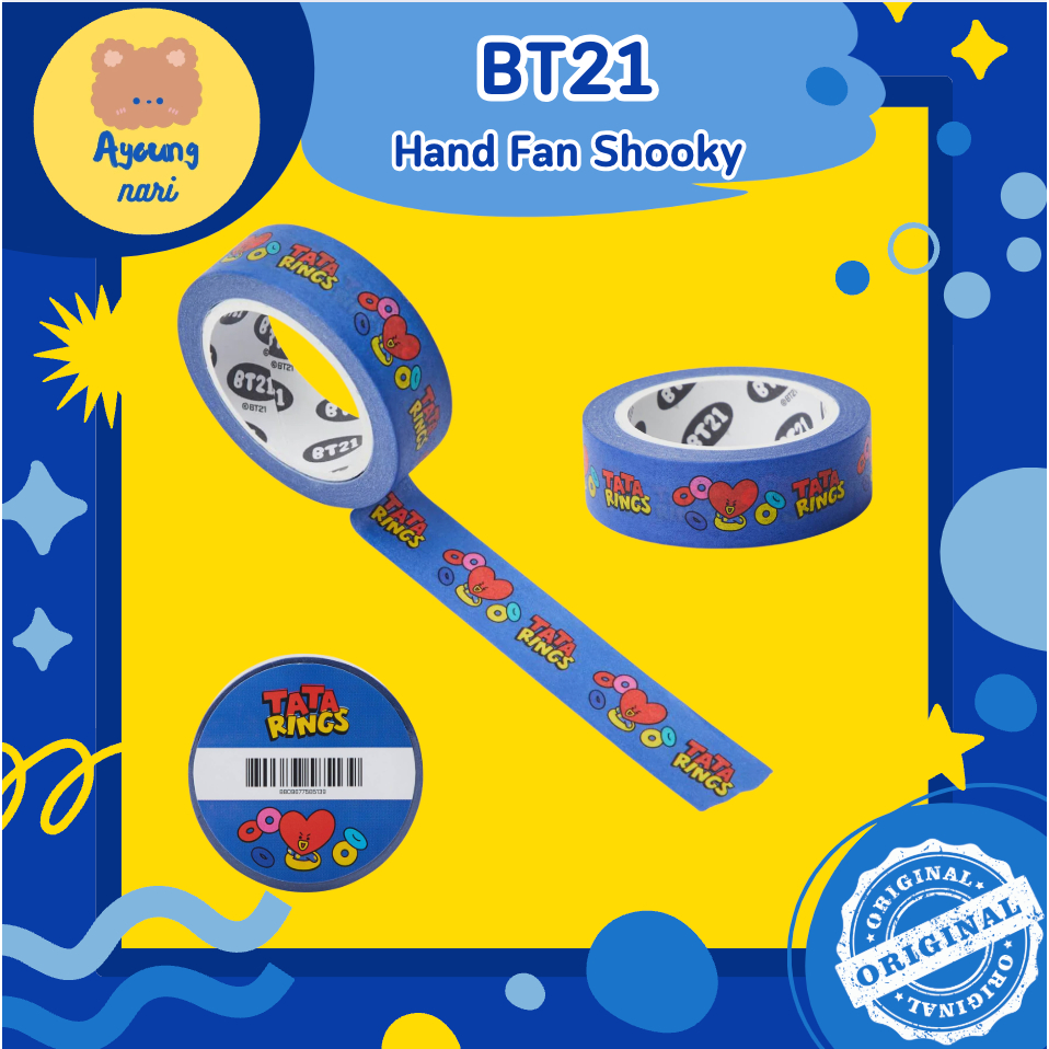 [BT21] พร้อมส่ง เทป Masking Tape #TATA