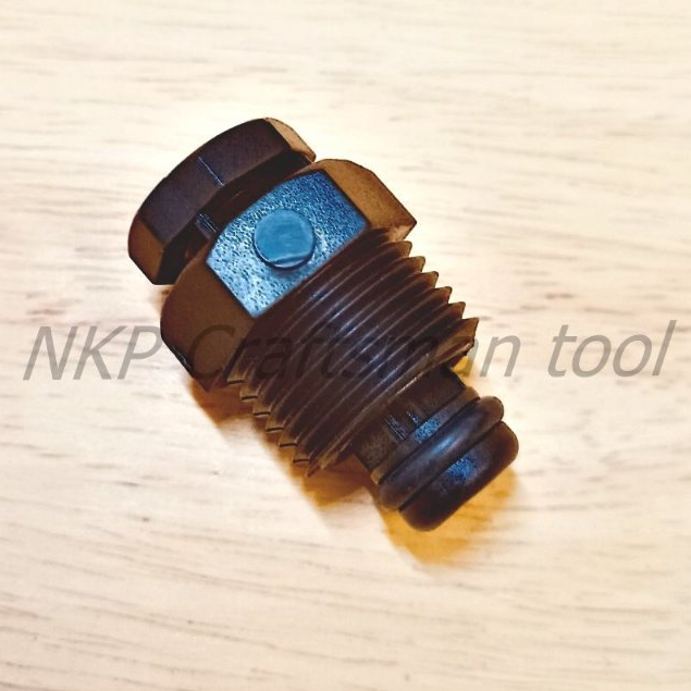 แอร์วาล์ว เกลียวนอก PVC (ส้ม-ดำ) ขนาด 1/2นิ้ว ยี่ห้อ ไชโย หนา ทนทาน อย่างดี