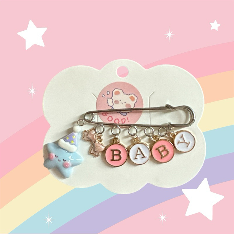 เข็มกลัดbabyน่ารักๆราคาถูกๆ ʕ•́ᴥ•̀ʔ