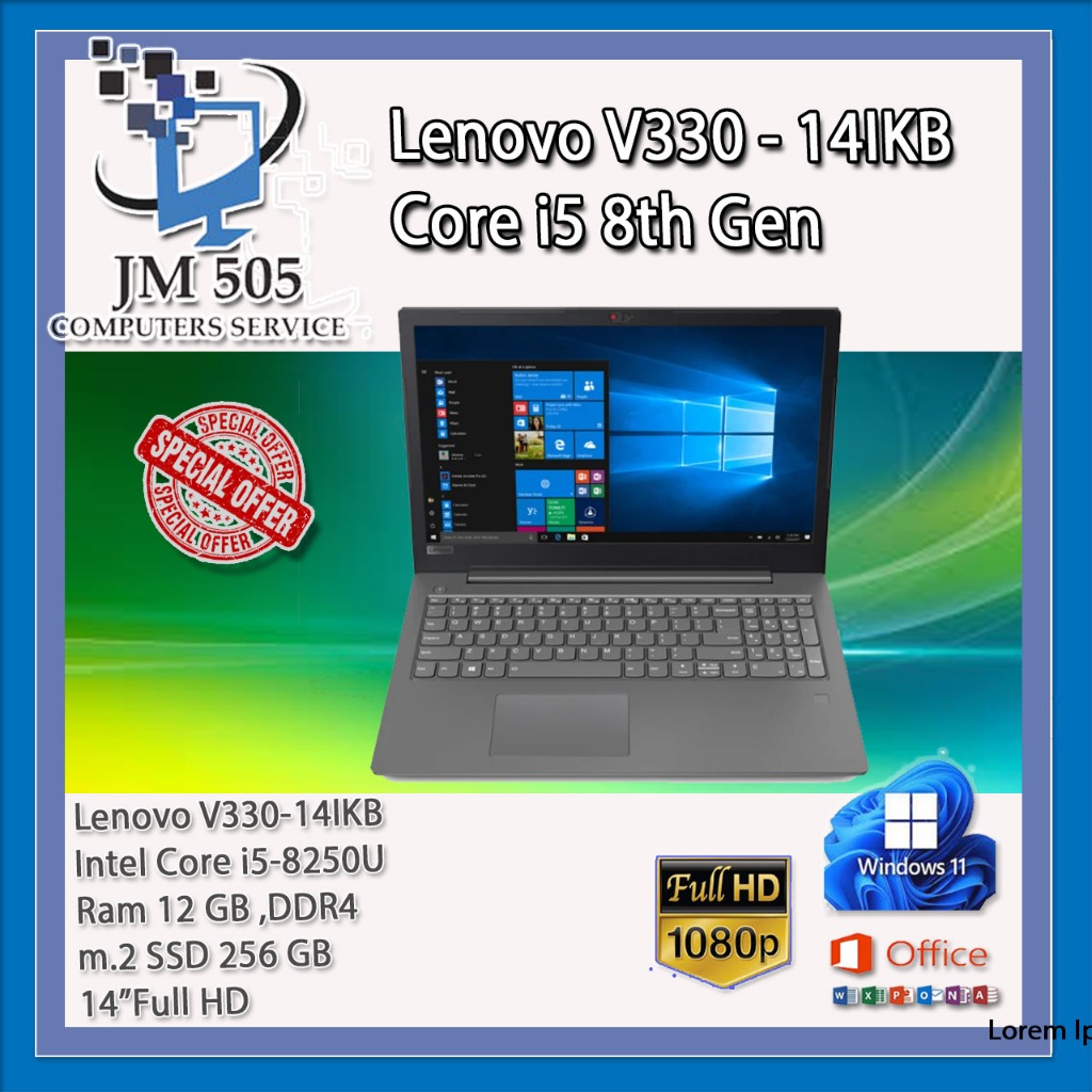 Lenovo V330-14IKB i5 8250U RAM12g SSD256GB