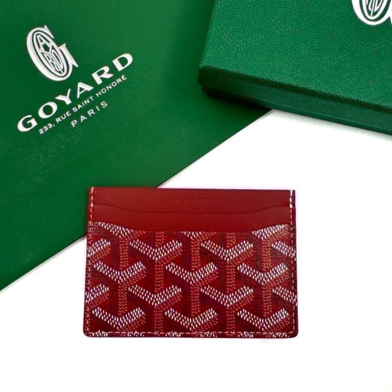 ✈️✈️ลงเครื่อง มาร้อนๆเลยคร้า กระเป๋าใส่บัตร /การ์ด 🔥🔥(New!) Goyard Card Holder มีหลาย สี🔥ใบเสร็จปี25📌รอเช็คสต็อก