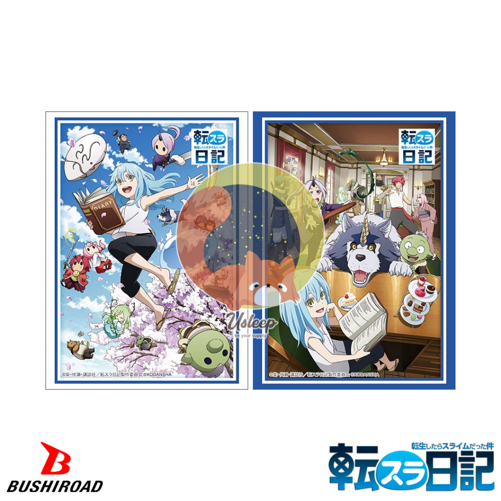 เศษสลีฟ Bushiroad Sleeve Tensei Shitara Slime Datta Ken Tensura Nikki : Rimuru Tempest - ซองใส่การ์ด