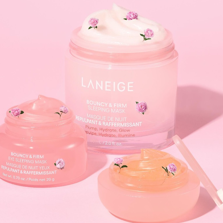 ( พร้อมส่ง) LANEIGE Bouncy & Firm Sleeping Mask