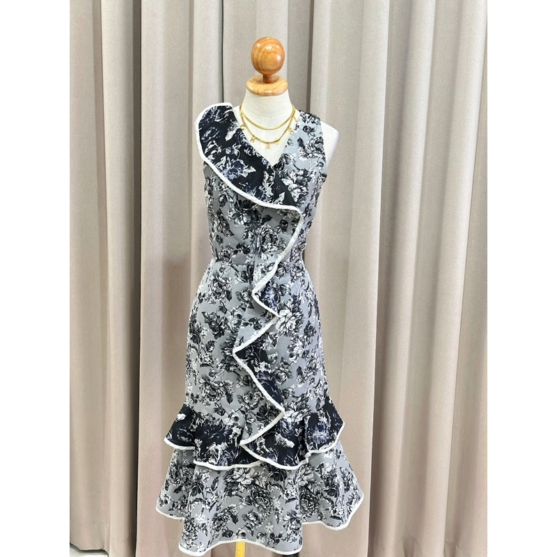 เดรสงานป้าย Vegus Luxury ( S )