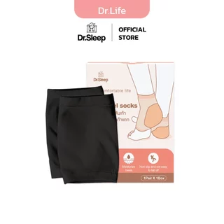 Dr. Life Gel heel socks ซิลิโคนเท้า ส้นเท้าแตก ซิลิโคนรองส้นเท้า แผ่นรองเท้า เท้าแบน แผ่น แก้ รองช้ํา (ไม่มีกล่อง)