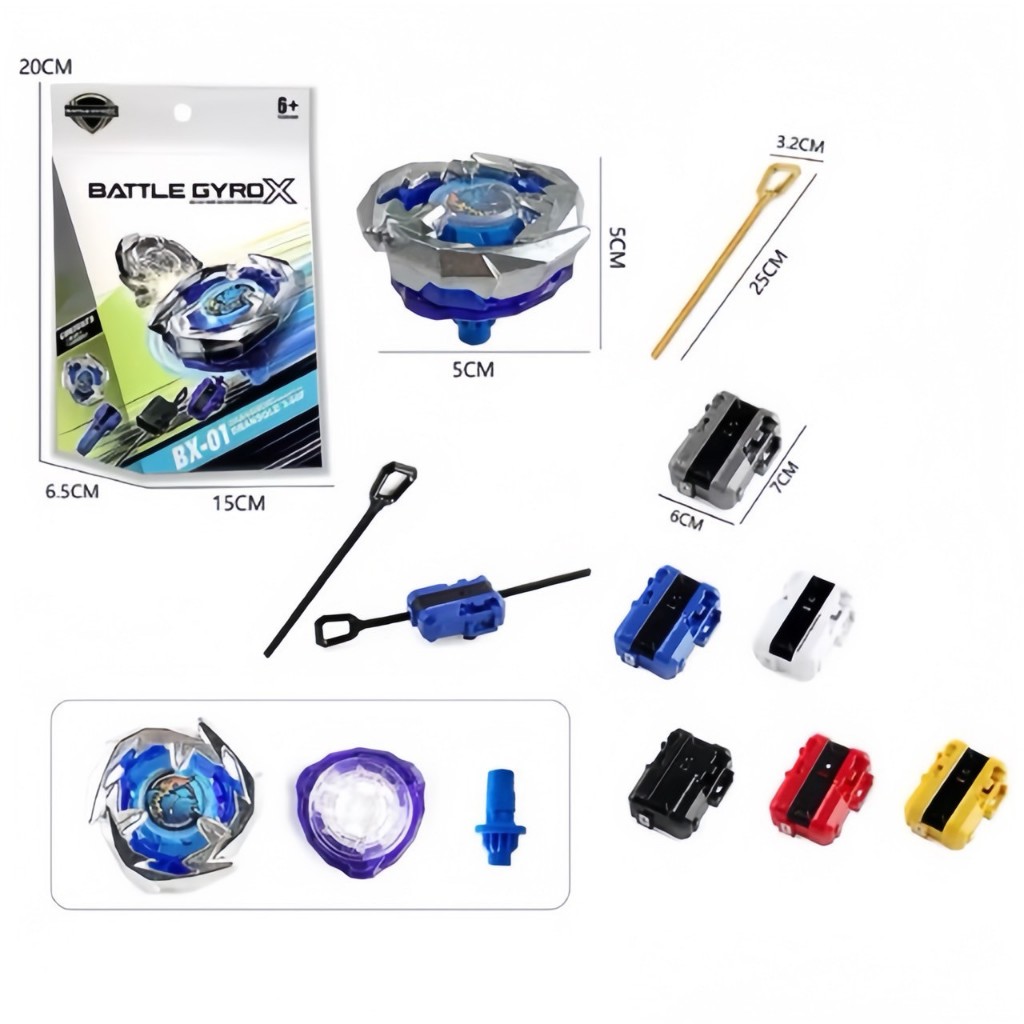 เบย์เบลด Beysuper X UX-01 BX ชุดลูกข่างเบย์เบลด/สนามเบย์เบลด/เบย์เบลกแบบชุด ของเล่นเสริมทักษะ - รูปที่ 4