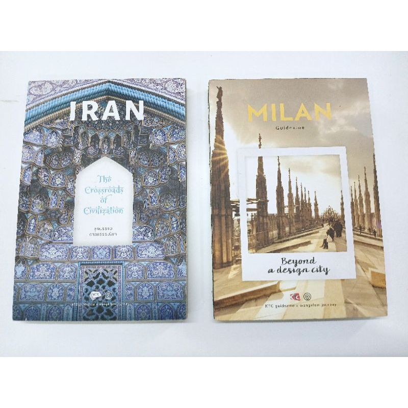 KYUSHU Guidezine คิวชูหนึ่งรอบ / RAJASTHAN DELHI&AGRA อินเดีย / IRAN จุดบรรจบอารยธรรมโลก / MILAN Beyond a design city
