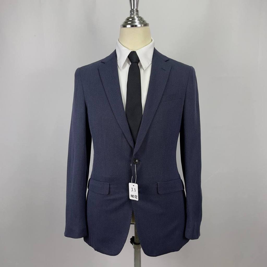 สูทผู้ชาย สีกรมลาย Suit Select Y5 รุ่น 4S รอบอก36 รหัส J