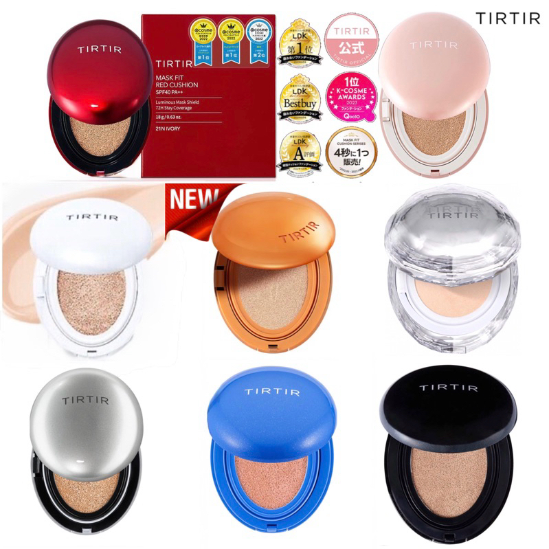 (พร้อมส่งจากกรุงเทพ) Tirtir Cushion คุชชั่นไม่ติดหน้ากาก อันดับ1 Cosme 2022-23 ของแท้