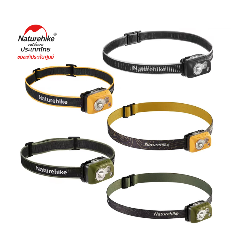 Naturehike Thailand ไฟคาดหัว IP68 High strength waterproof outdoor headlights