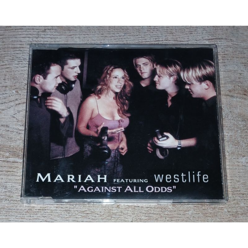 Mariah Carey Featuring Westlife ซีดี CD Single Against All Odds EU Edition

