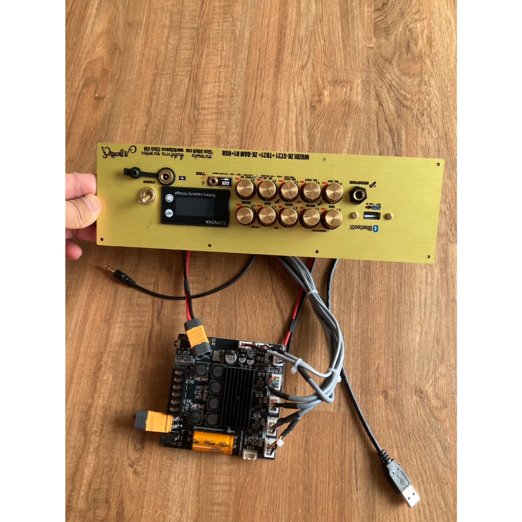 ชุดเพลทเดินระบบพร้อมใช้งาน st21 ย้ายวอลุ่ม + ปรีไมค์ DAM  ของแท้