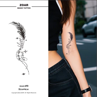 COD🔥 ⚡ส่งจากไทย⚡ แทททู ZOAR🚛L05 Magic tattooสติ๊กเกอร์รอยสัก น่ารัก การ์ตูน กันน้ำ รอยสัก ลายสัก 15 วัน สีดำ