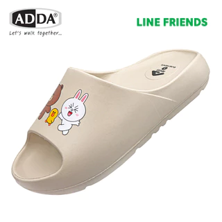 รองเท้าแตะ ADDA รุ่น 58V05W1 (Line Friends) สีพาสเทล สวมง่าย ใส่สบาย (ไซส์ 4-7)