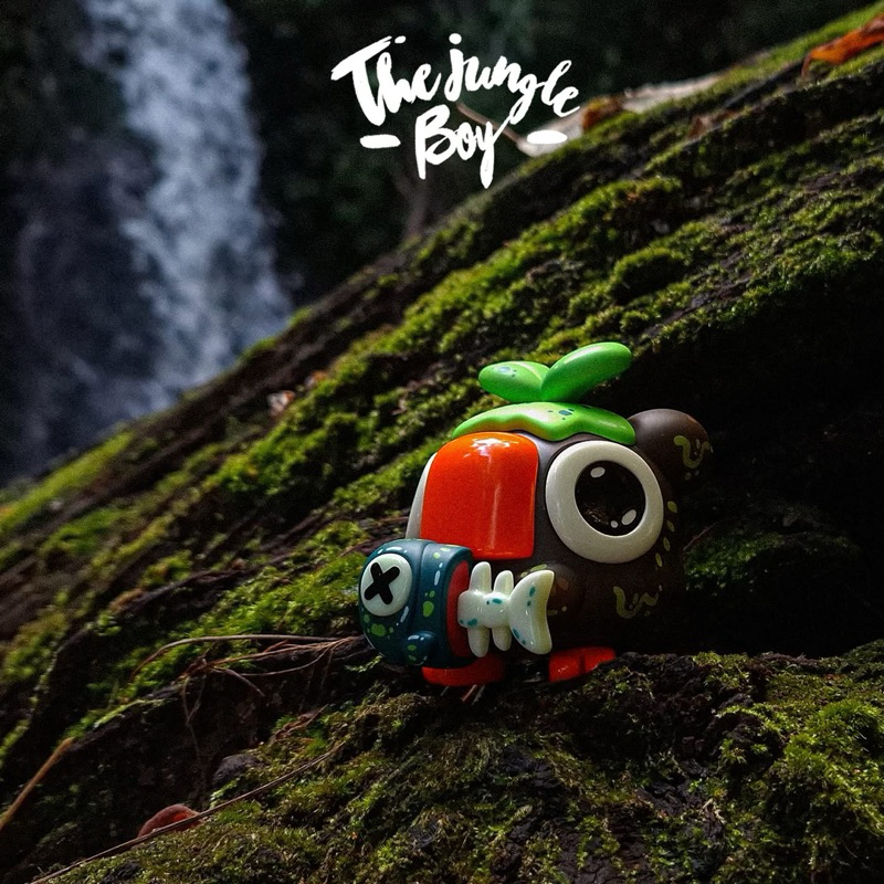[พร้อมส่ง] Dodo the jungle boy clay boy by monka toy