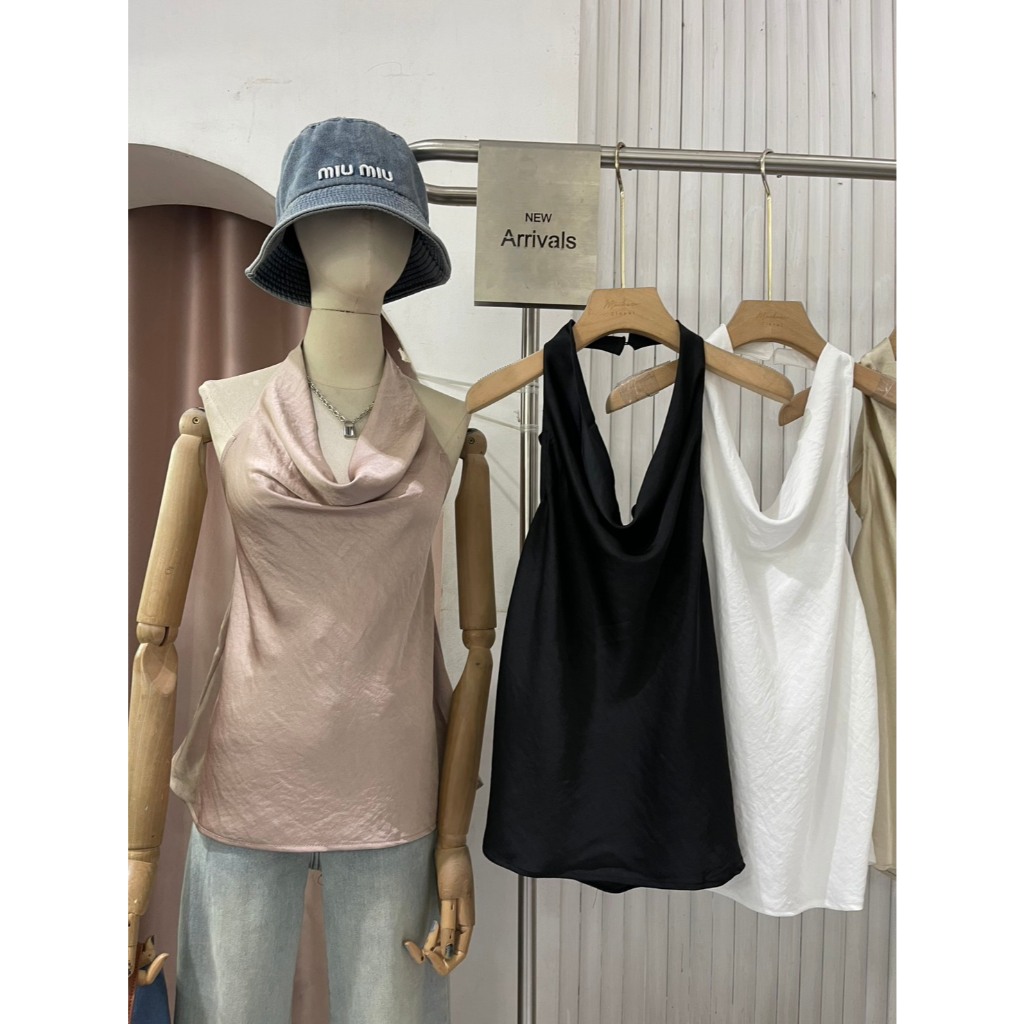 #ป้าย MATINEE M1729 คล้องคอซาตินเนื้อสวย ห้าสีพร้อมส่งดีไซน์เบสิคสวยหรูจัดด่วน 240.- เท่านั้นค่ะ - รูปที่ 5