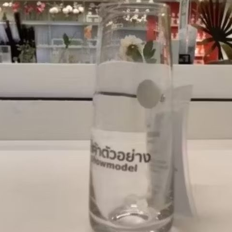 IKEA แท้ค่ะ ขายถูกมากๆ แจกัน แจกันแก้ว แบบแก้วใส ขนาด 15 ซม.BERÄKNA เบแร็กนา