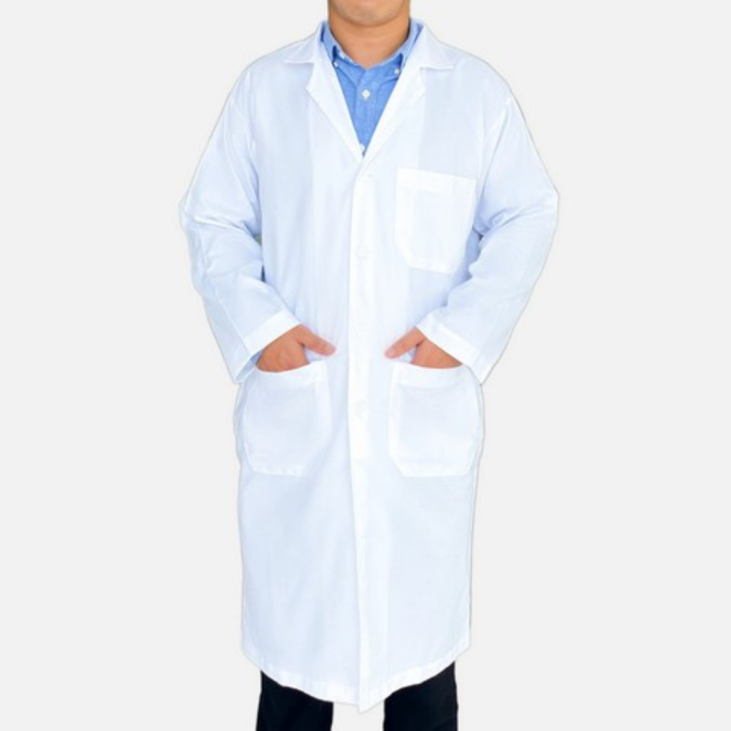 [Chulabook] Set เสื้อกาวน์ตัวยาว แขนยาว เวสป้อยค้อม (1056120601170) n000