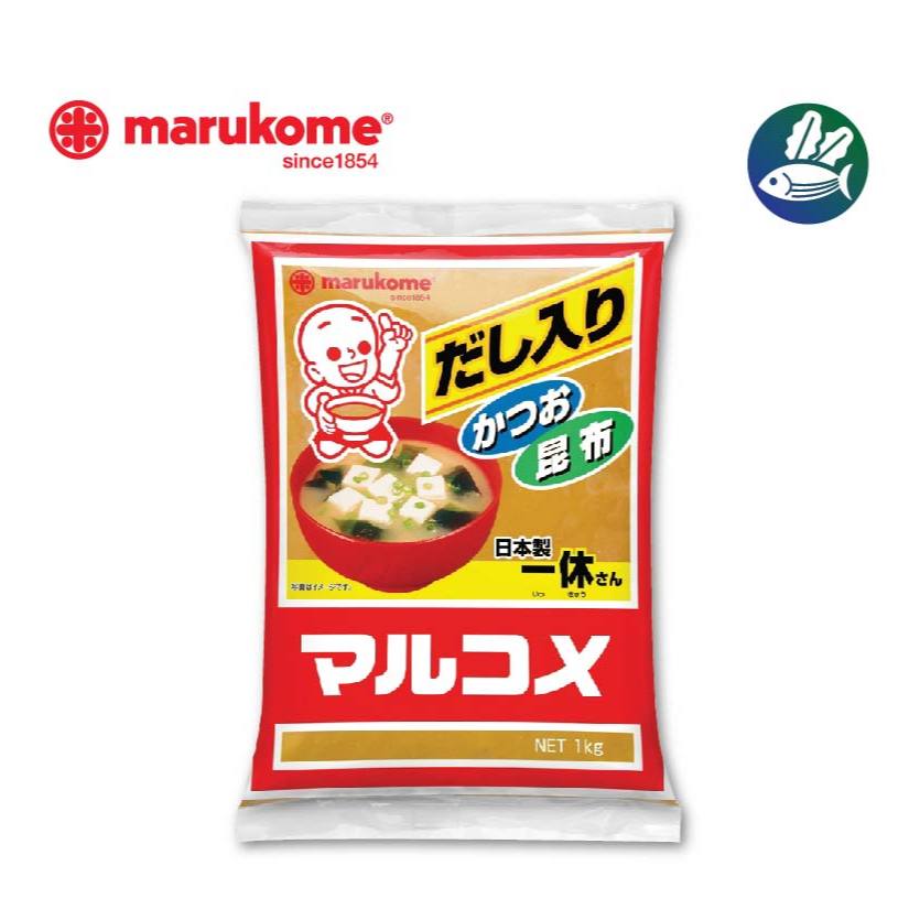 MARUKOME IKKYU SAN MISO 1KG มารุโคเมะ อิคคิวซัง มิโซะ 1 กก.(สำหรับทำซุป)
