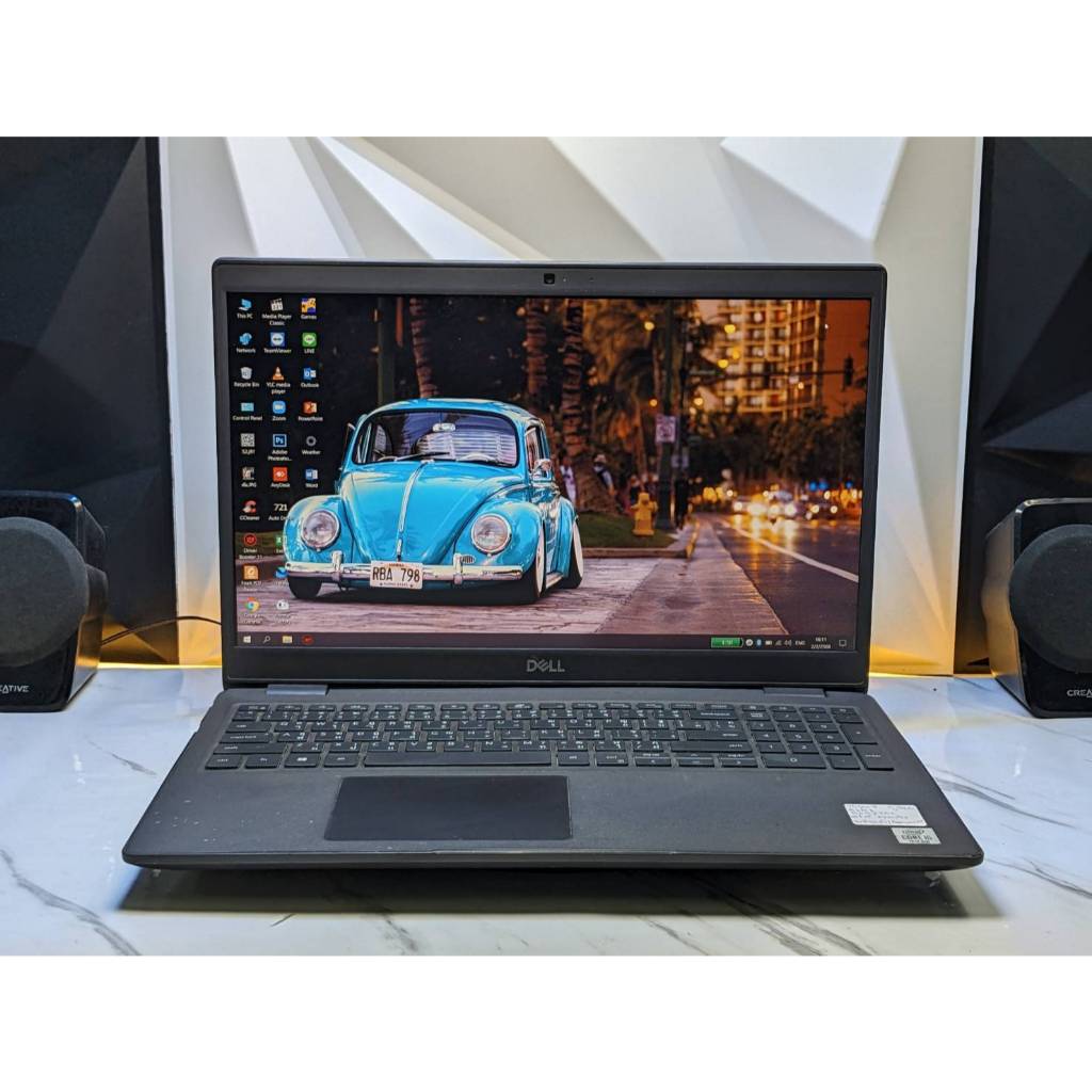 second hand notebook โน๊ตบุ๊คมือสอง  Dell Latitude 3510   สเปก intel Core i5-1021U (gen10)   Ram 8 G