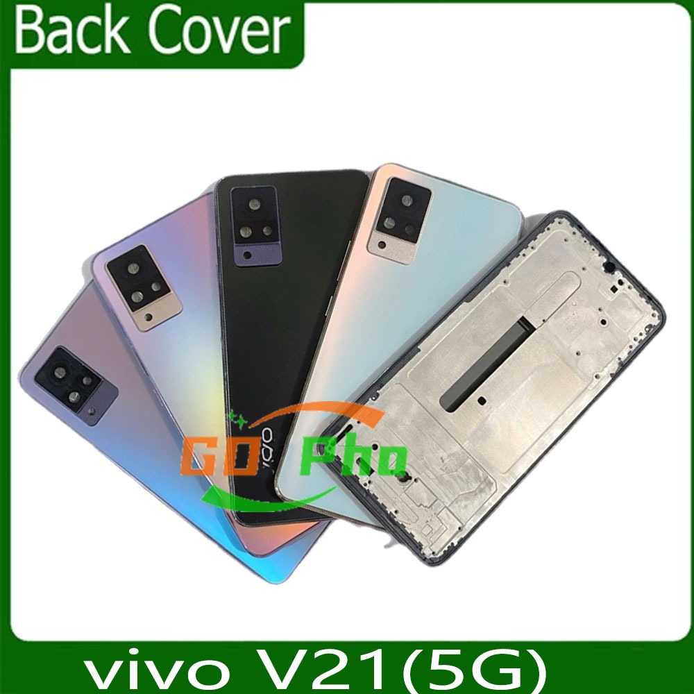 บอดี้ vivo V21 （ 5G ） (เคสกลาง+ฝาหลัง) บอดี้ครบชุด vivo V21 （ 5G ） มีบริการเก็บเงินปลายทาง