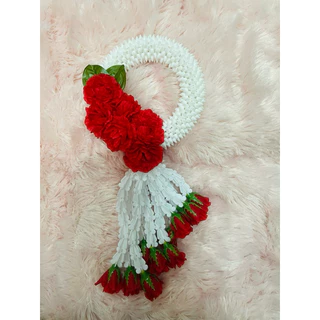 พร้อมส่ง พวงมาลัยดอกมะลิ (ดอกไม้ประดิษฐ์) มาลัยวันแม่ วันพ่อ ไหว้พระ ทำบุญ แก้บน และวันสำคัญต่างๆ
