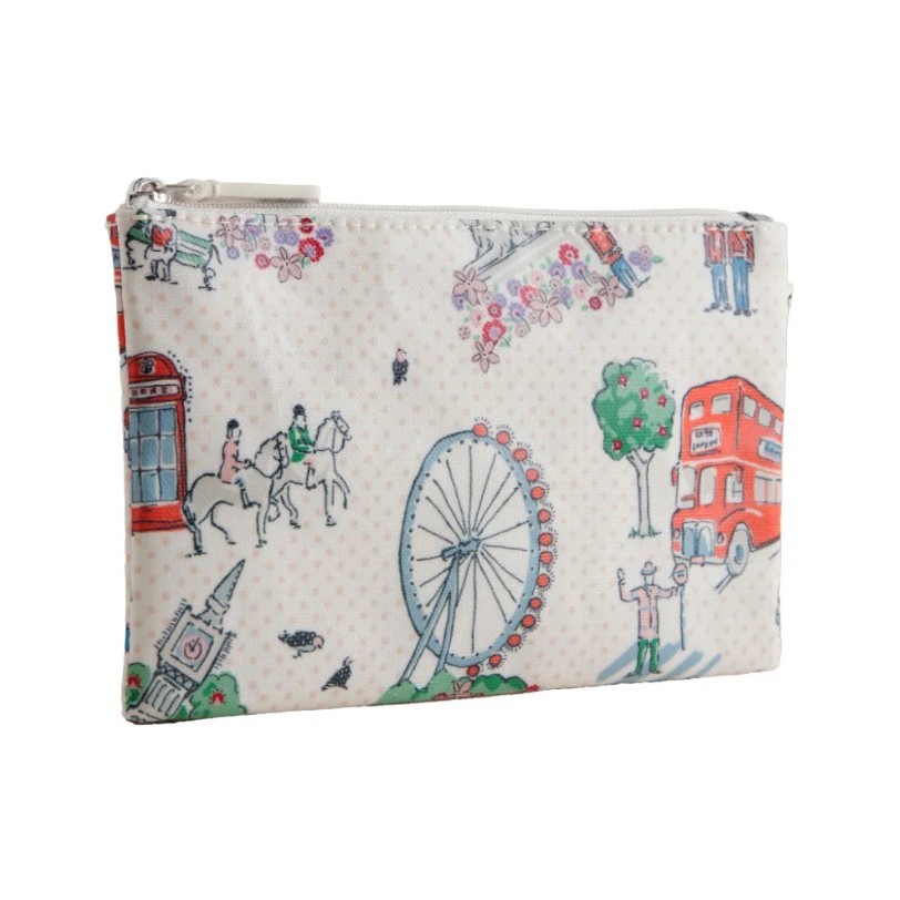 Cath Kidston Female Zip Purse Lovely London Ecru