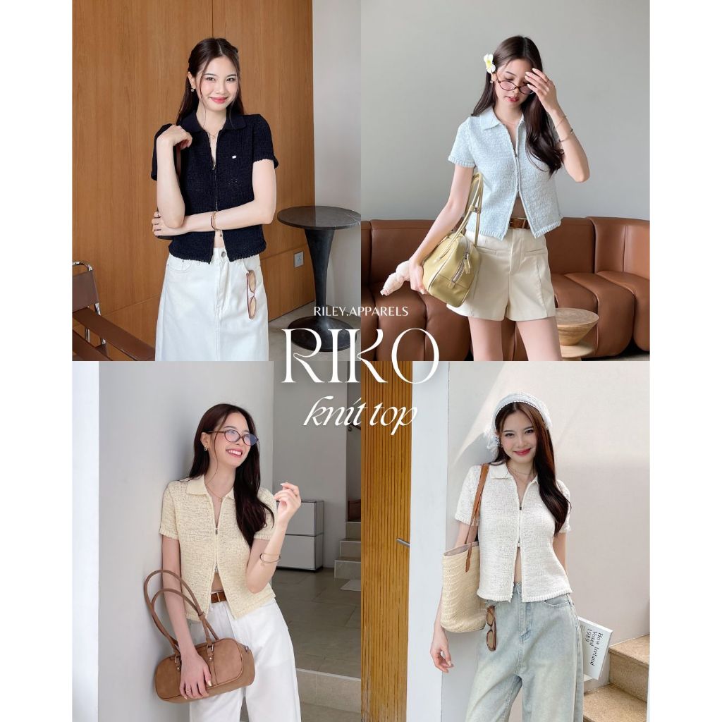 Riley.apparels - Riko Knit top 9125