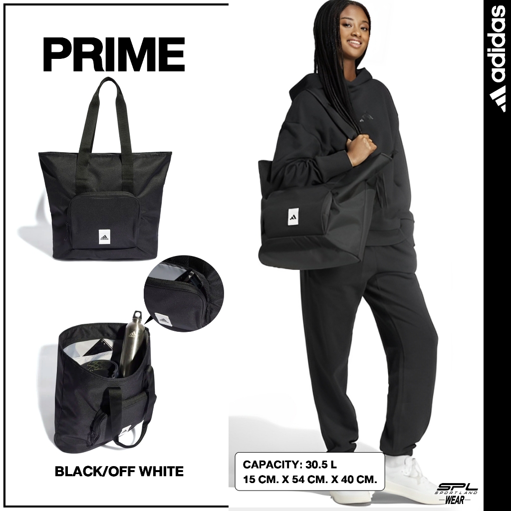 Adidas อาดิดาส กระเป๋าสะพายข้าง กระเป๋าหิ้ว Bag Prime Tote HZ5988 BK (1100)