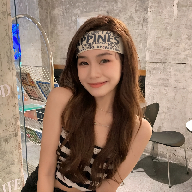 แถบคาดศีรษะ แบบบาง ดูดซับเหงื่อ เหมาะกับการเล่นโยคะ วิ่งออกกําลังกาย แฟชั่นฤดูร้อน สําหรับผู้หญิง