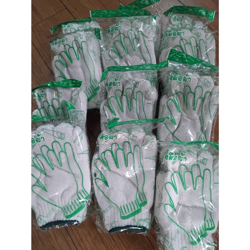 1โหล ถุงมือผ้าไหมพรม ถุงมือผ้าอย่างดี มีสีให้เลือก และแบบคละ ราคา ถูกที่สุด ดีลบีเคเค แกลเลอรีภาพที่ 3