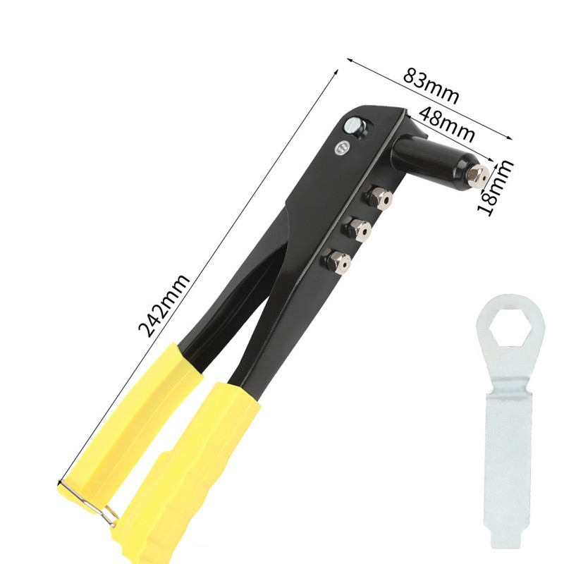 คีมยิงลีเวต คีมย้ำลีเวต มี4หัว ขนาด 2.4,3.2,4.0,4.8mm