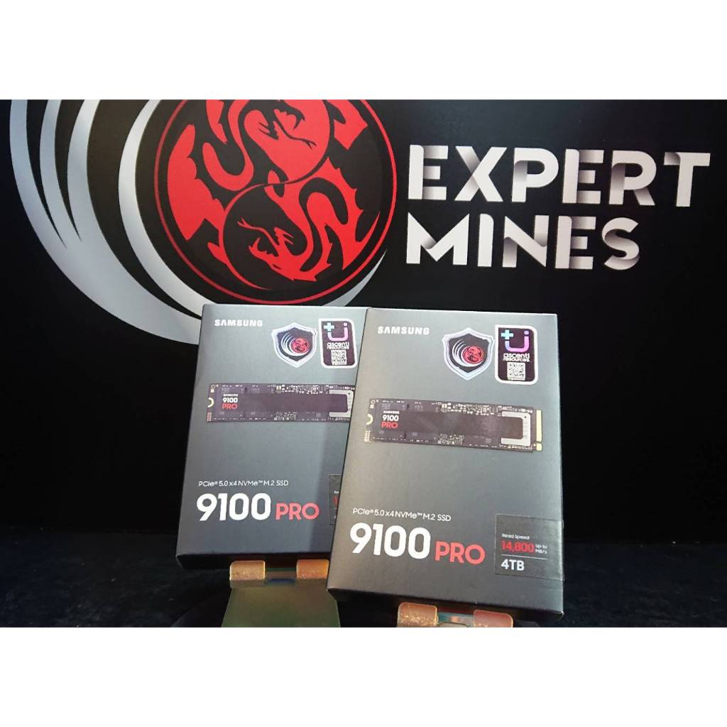 SAMSUNG 9100 PRO M.2 SSD 4TB BLACK