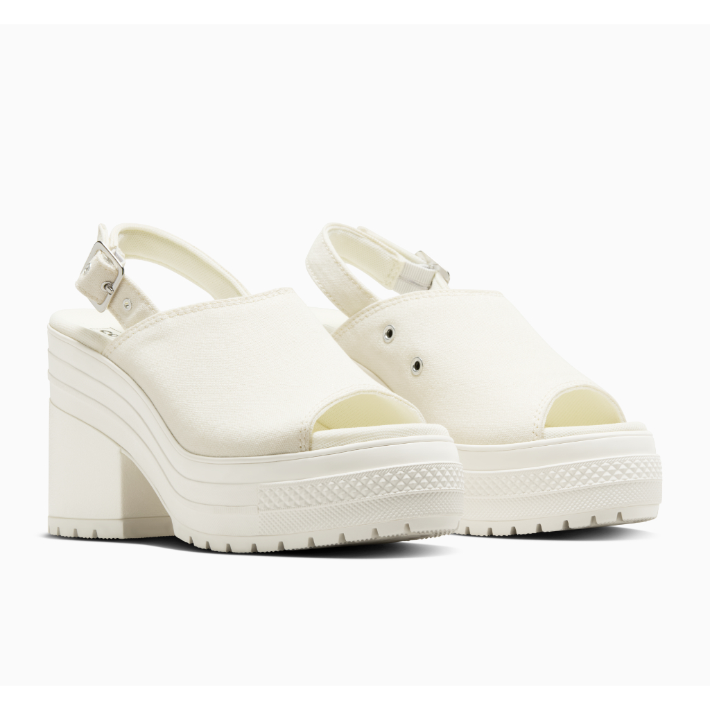 CONVERSE รองเท้า CHUCK 70 DE LUXE HEEL MULE FOUNDATION SLIP CREAM ผู้หญิง A13796CF_S5CMXX