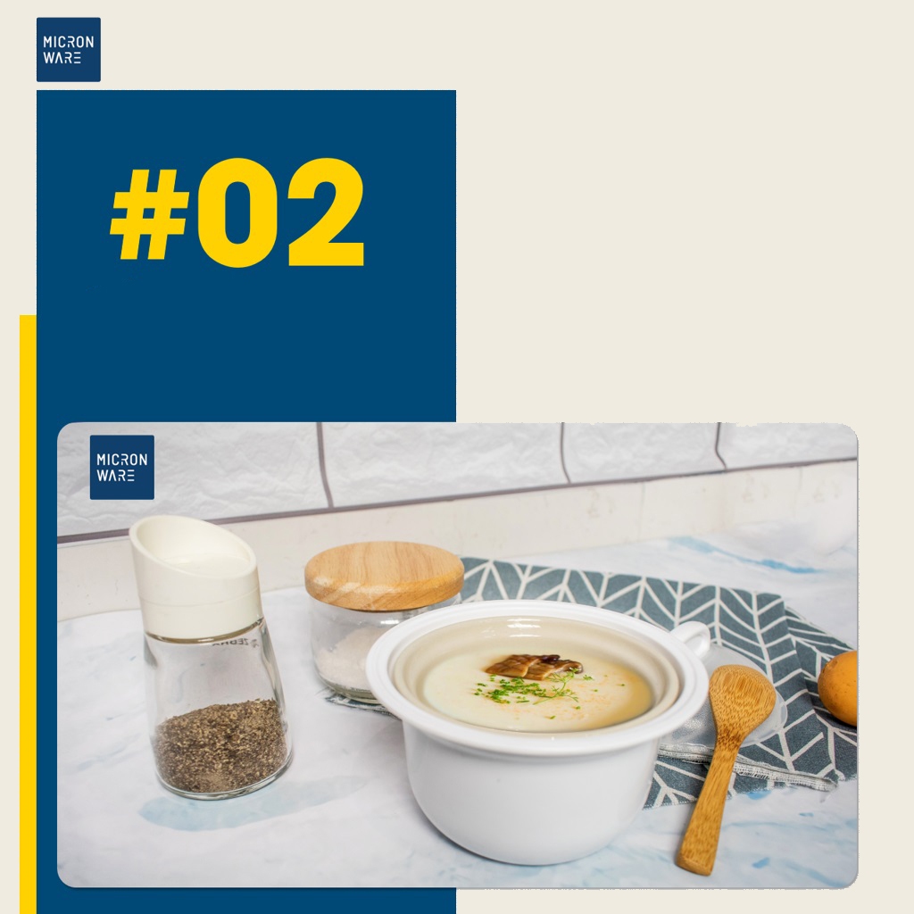 Superlock ที่ทำไข่ตุ๋นไมโครเวฟ ถ้วยทำไข่ตุ๋น ชามเวฟ ที่นึ่งไข่ ภาชนะสำหรับอุ่นอาหารในไมโครเวฟ - รูปที่ 2